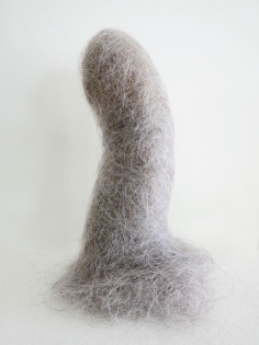  Hair sculpture -7 cm ø / 35 cm H
                   2018